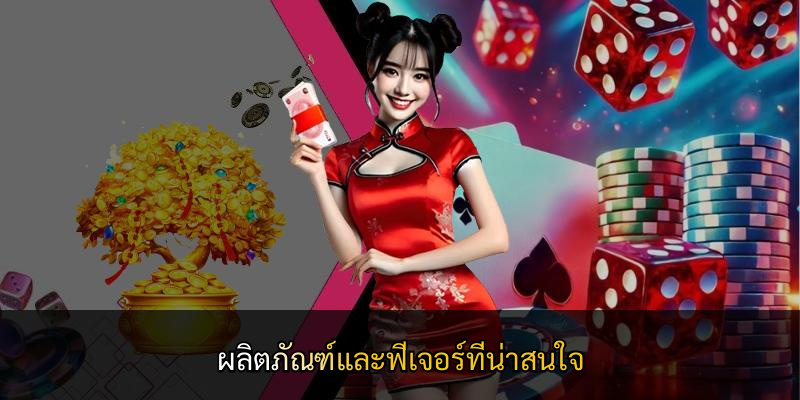 ผลิตภัณฑ์และฟีเจอร์ที่น่าสนใจ