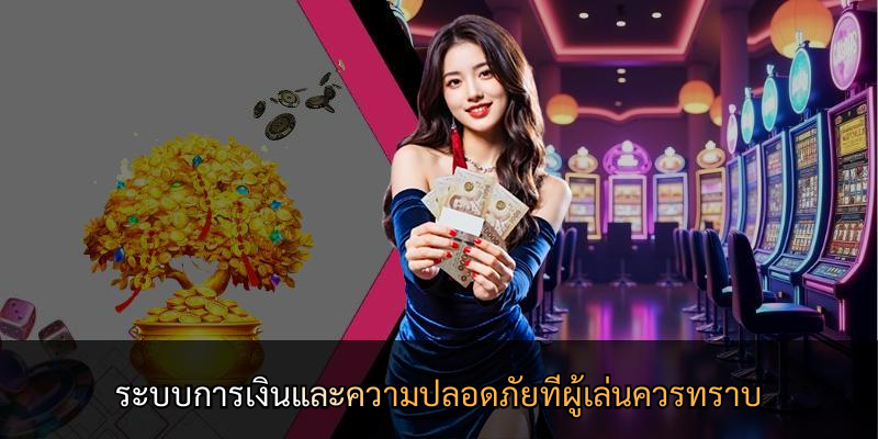 ระบบการเงินและความปลอดภัยที่ผู้เล่นควรทราบ