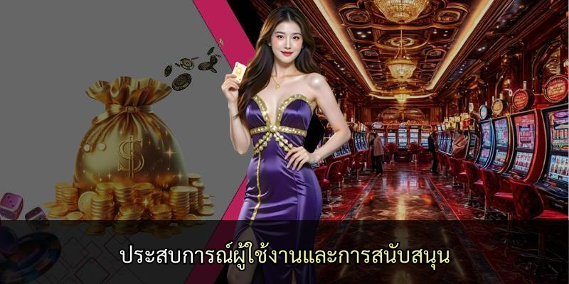 ประสบการณ์ผู้ใช้งานและการสนับสนุน