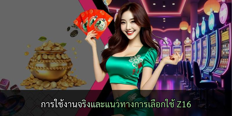 การใช้งานจริงและแนวทางการเลือกใช้ Z16