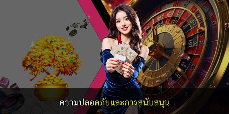 ความปลอดภัยและการสนับสนุน