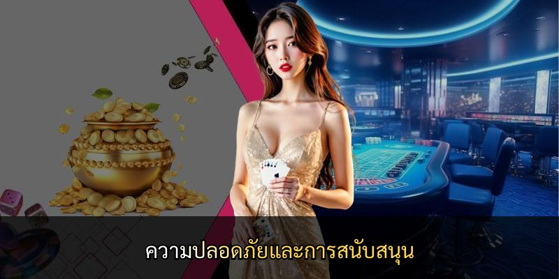 ความปลอดภัยและการสนับสนุน