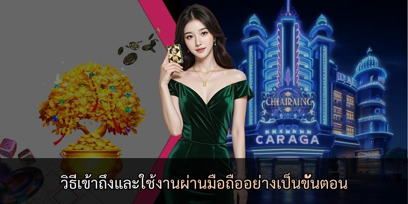 วิธีเข้าถึงและใช้งานผ่านมือถืออย่างเป็นขั้นตอน