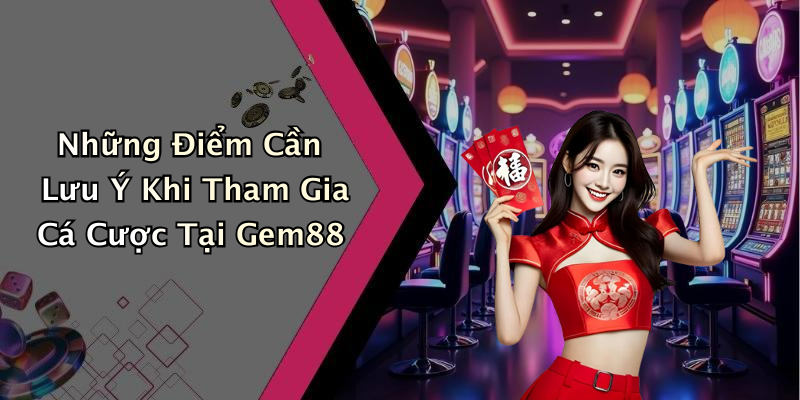 Những Điểm Cần Lưu Ý Khi Tham Gia Cá Cược Tại Gem88