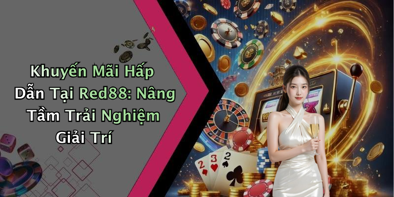Khuyến Mãi Hấp Dẫn Tại Red88: Nâng Tầm Trải Nghiệm Giải Trí