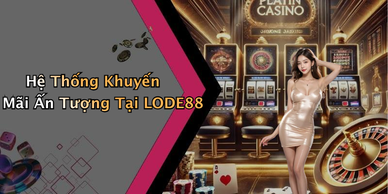 Hệ Thống Khuyến Mãi Ấn Tượng Tại LODE88