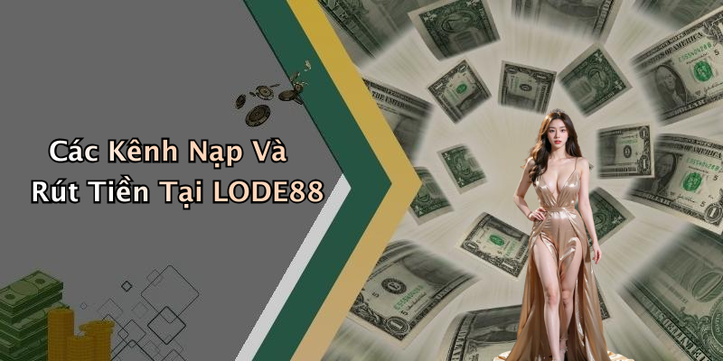 Các Kênh Nạp Và Rút Tiền Tại LODE88