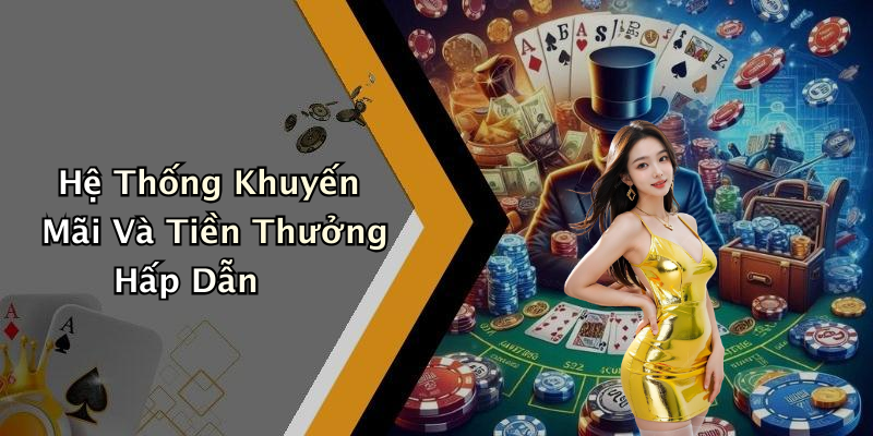 Hệ Thống Khuyến Mãi Và Tiền Thưởng Hấp Dẫn