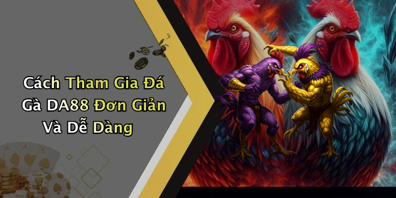 Cách Tham Gia Đá Gà DA88 Đơn Giản Và Dễ Dàng