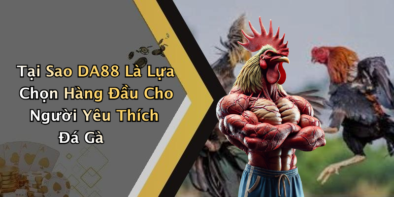 Tại Sao DA88 Là Lựa Chọn Hàng Đầu Cho Người Yêu Thích Đá Gà