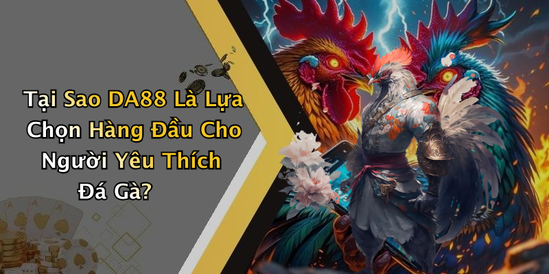 Tại Sao DA88 Là Lựa Chọn Hàng Đầu Cho Người Yêu Thích Đá Gà?