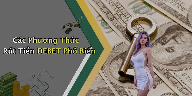 Các Phương Thức Rút Tiền DEBET Phổ Biến