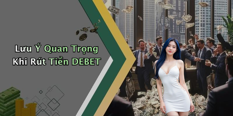 Lưu Ý Quan Trọng Khi Rút Tiền DEBET