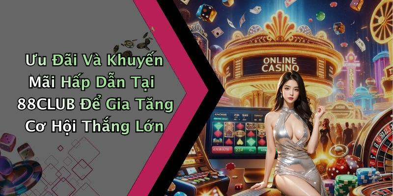 Ưu Đãi Và Khuyến Mãi Hấp Dẫn Tại 88CLUB Để Gia Tăng Cơ Hội Thắng Lớn