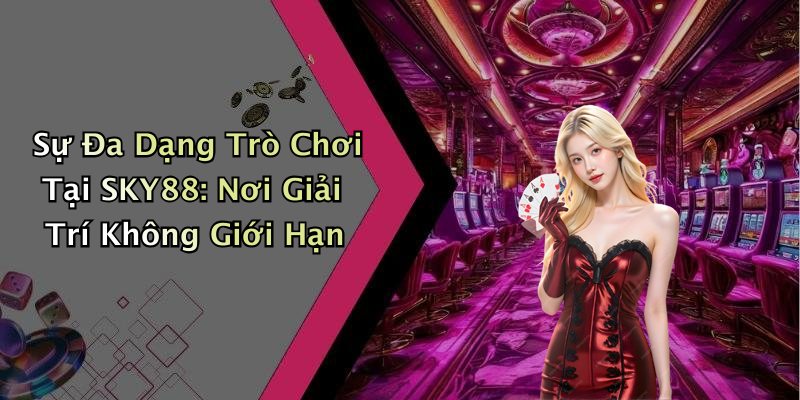 Sự Đa Dạng Trò Chơi Tại SKY88: Nơi Giải Trí Không Giới Hạn