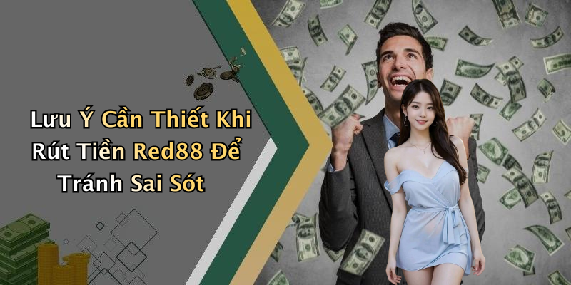 Lưu Ý Cần Thiết Khi Rút Tiền Red88 Để Tránh Sai Sót