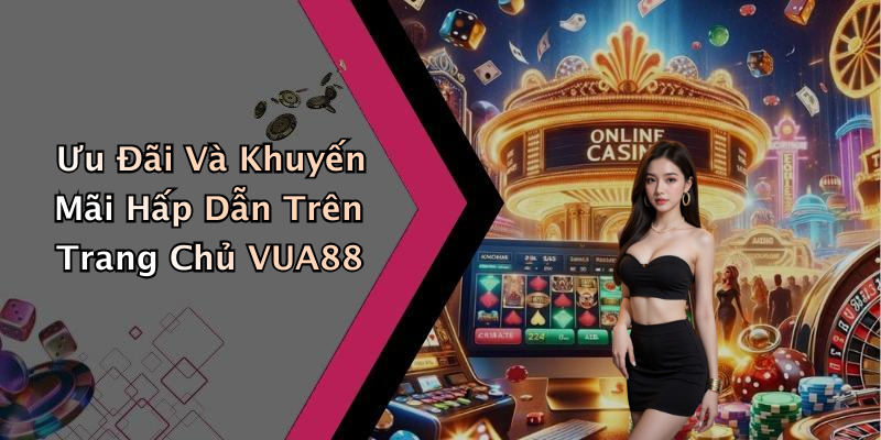 Ưu Đãi Và Khuyến Mãi Hấp Dẫn Trên Trang Chủ VUA88