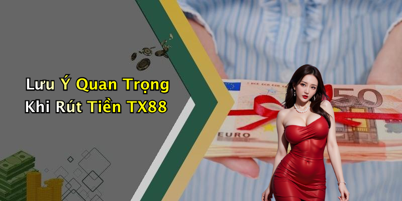 Lưu Ý Quan Trọng Khi Rút Tiền TX88
