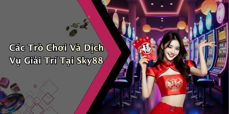 Các Trò Chơi Và Dịch Vụ Giải Trí Tại Sky88