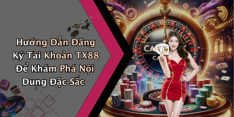 Hướng Dẫn Đăng Ký Tài Khoản TX88 Để Khám Phá Nội Dung Đặc Sắc