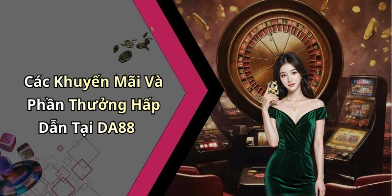 Các Khuyến Mãi Và Phần Thưởng Hấp Dẫn Tại DA88