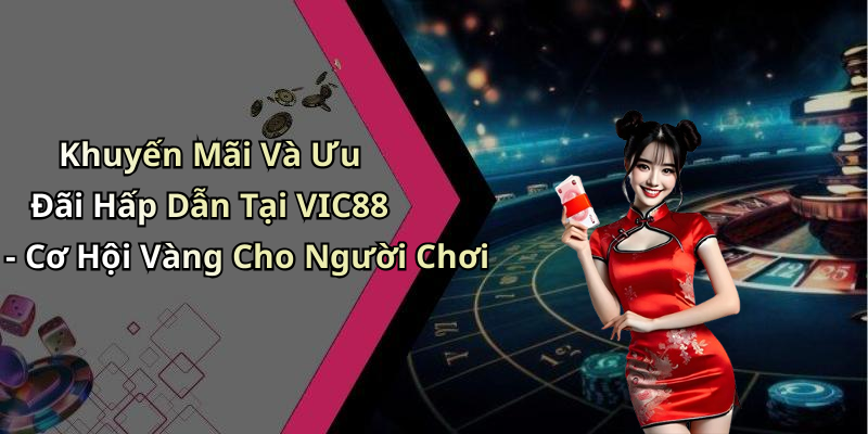 Khuyến Mãi Và Ưu Đãi Hấp Dẫn Tại VIC88 - Cơ Hội Vàng Cho Người Chơi