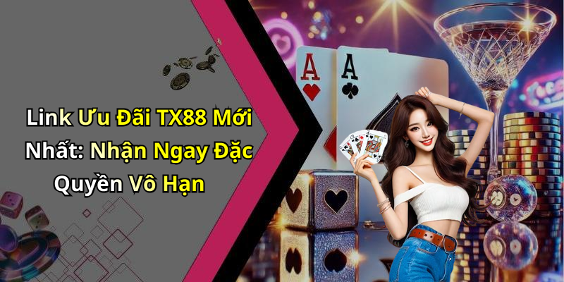 Link Ưu Đãi TX88 Mới Nhất: Nhận Ngay Đặc Quyền Vô Hạn