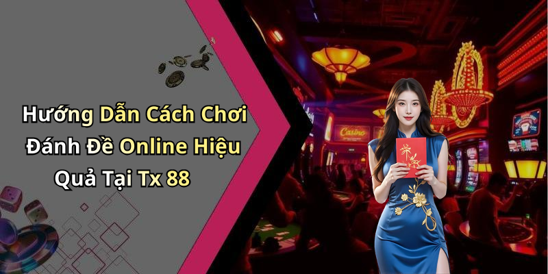 Hướng Dẫn Cách Chơi Đánh Đề Online Hiệu Quả Tại Tx 88