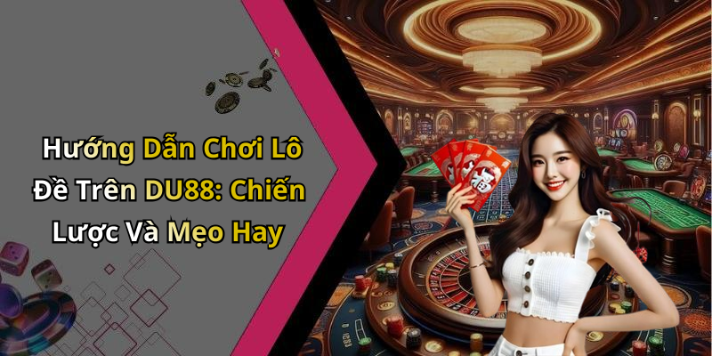 Hướng Dẫn Chơi Lô Đề Trên DU88: Chiến Lược Và Mẹo Hay