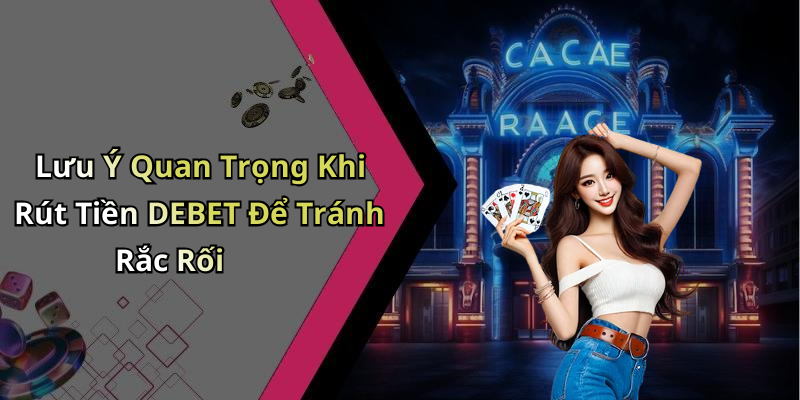 Lưu Ý Quan Trọng Khi Rút Tiền DEBET Để Tránh Rắc Rối