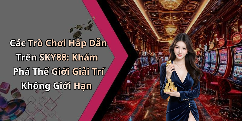 Các Trò Chơi Hấp Dẫn Trên SKY88: Khám Phá Thế Giới Giải Trí Không Giới Hạn