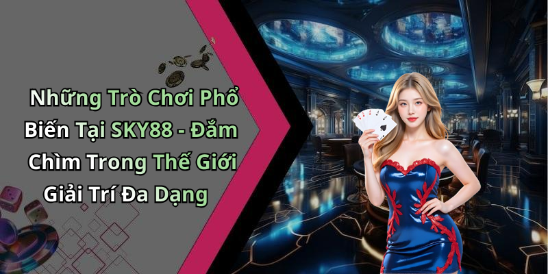 Những Trò Chơi Phổ Biến Tại SKY88 - Đắm Chìm Trong Thế Giới Giải Trí Đa Dạng