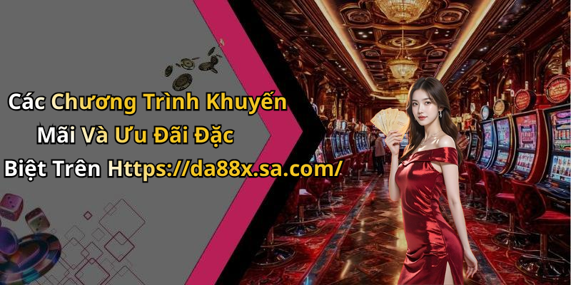 Các Chương Trình Khuyến Mãi Và Ưu Đãi Đặc Biệt Trên Https://da88x.sa.com/