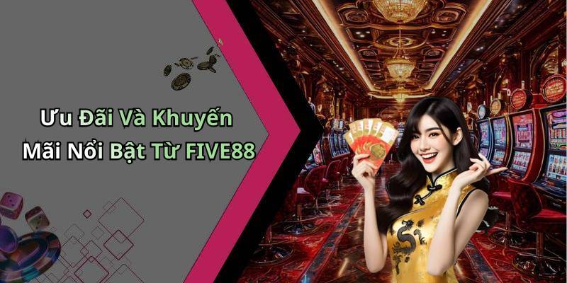 Ưu Đãi Và Khuyến Mãi Nổi Bật Từ FIVE88
