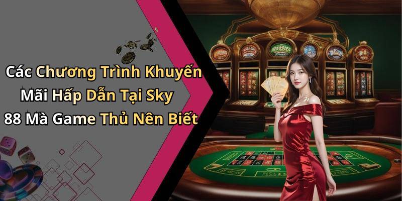 Các Chương Trình Khuyến Mãi Hấp Dẫn Tại Sky 88 Mà Game Thủ Nên Biết