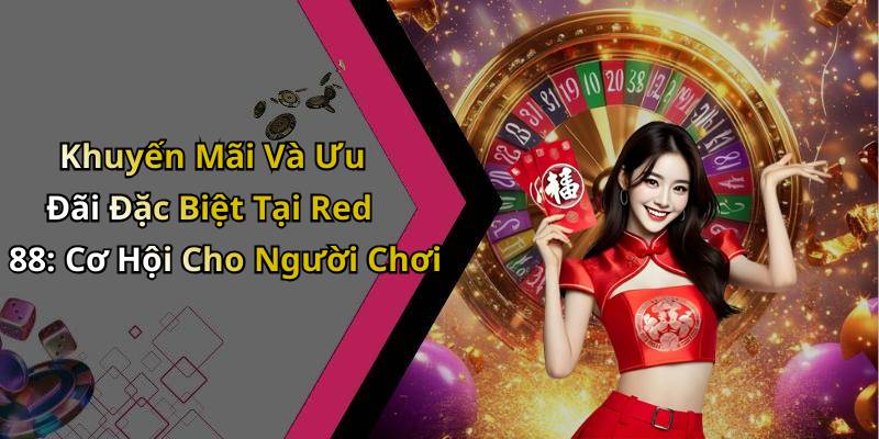 Khuyến Mãi Và Ưu Đãi Đặc Biệt Tại Red 88: Cơ Hội Cho Người Chơi