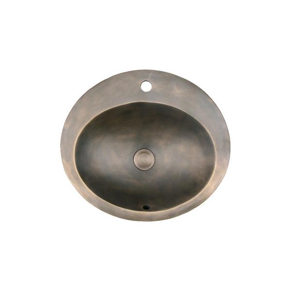 Chậu rửa mặt lavabo Kanly bằng đồng đúc GCL08