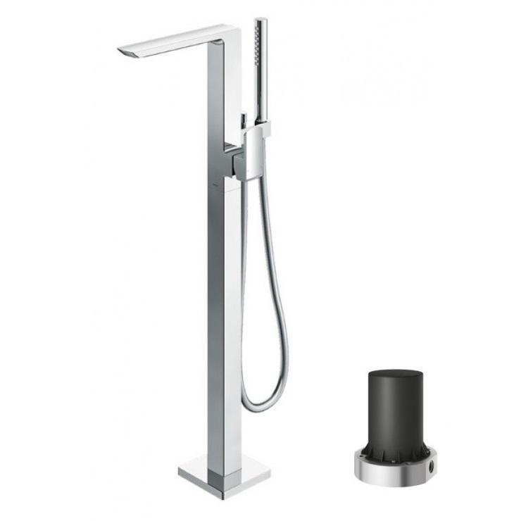 Vòi xả bồn tắm TOTO TBG02306BA TBN01105B đặt sàn nóng lạnh (kèm đế)