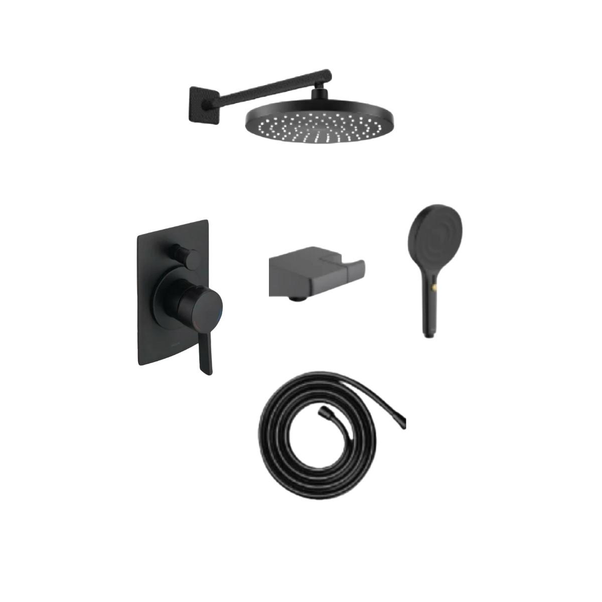 Sen tắm âm tường 2 đường nước nóng lạnh MOEN SA1201BL+M22021ABL+T57143BL+R3500BL+HH202022BL+737BL+A716BL