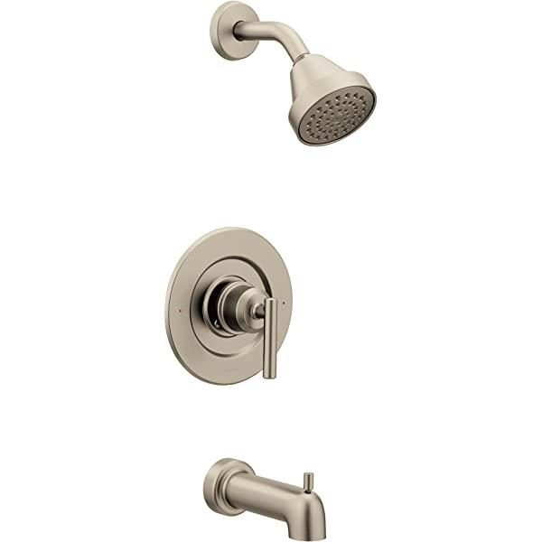 Bộ vòi sen tắm âm tường nóng lạnh mạ Nikel mờ MOEN Align T2193BN