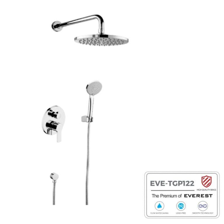 Sen âm tường mạ chrome Everest EVE-TGP122