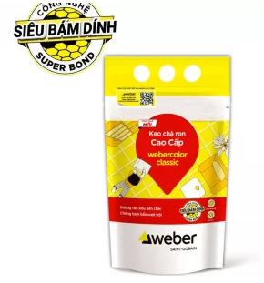 Keo chà ron Trắng Weber G68S