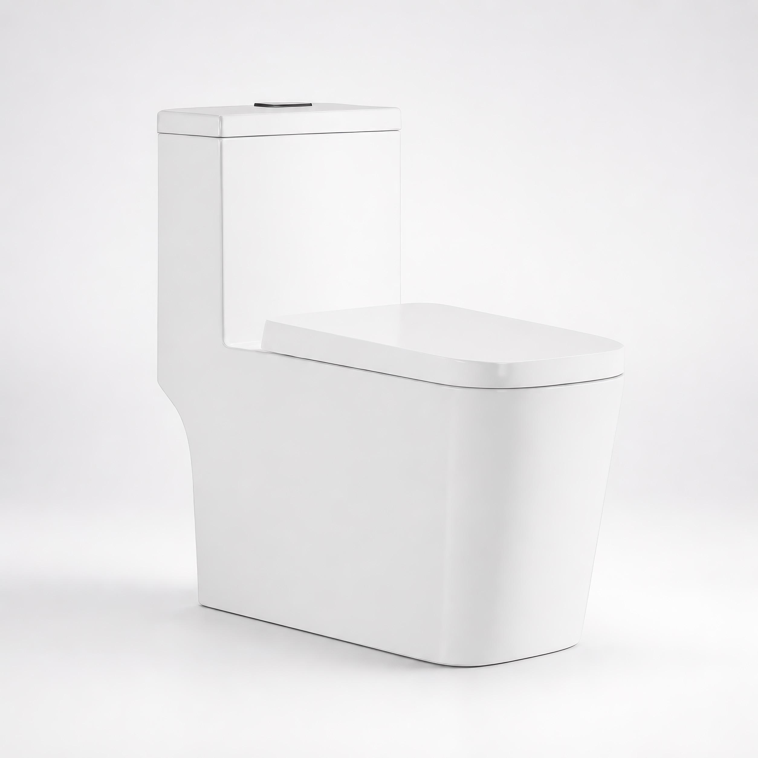 Bồn cầu 1 khối ATMOR AT1620 nắp êm xả nhấn