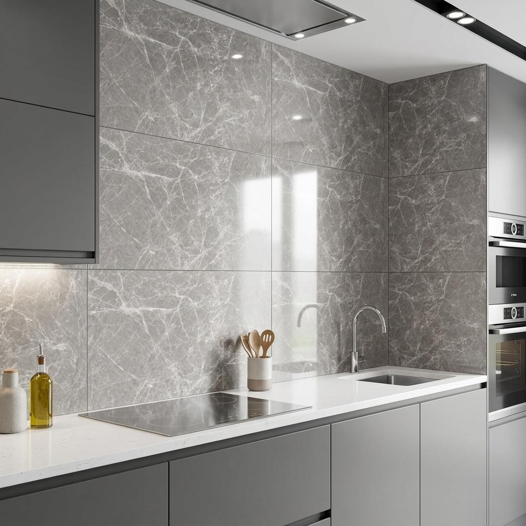 Gạch ốp lát Ấn Độ Superstone Marble 48AMNE