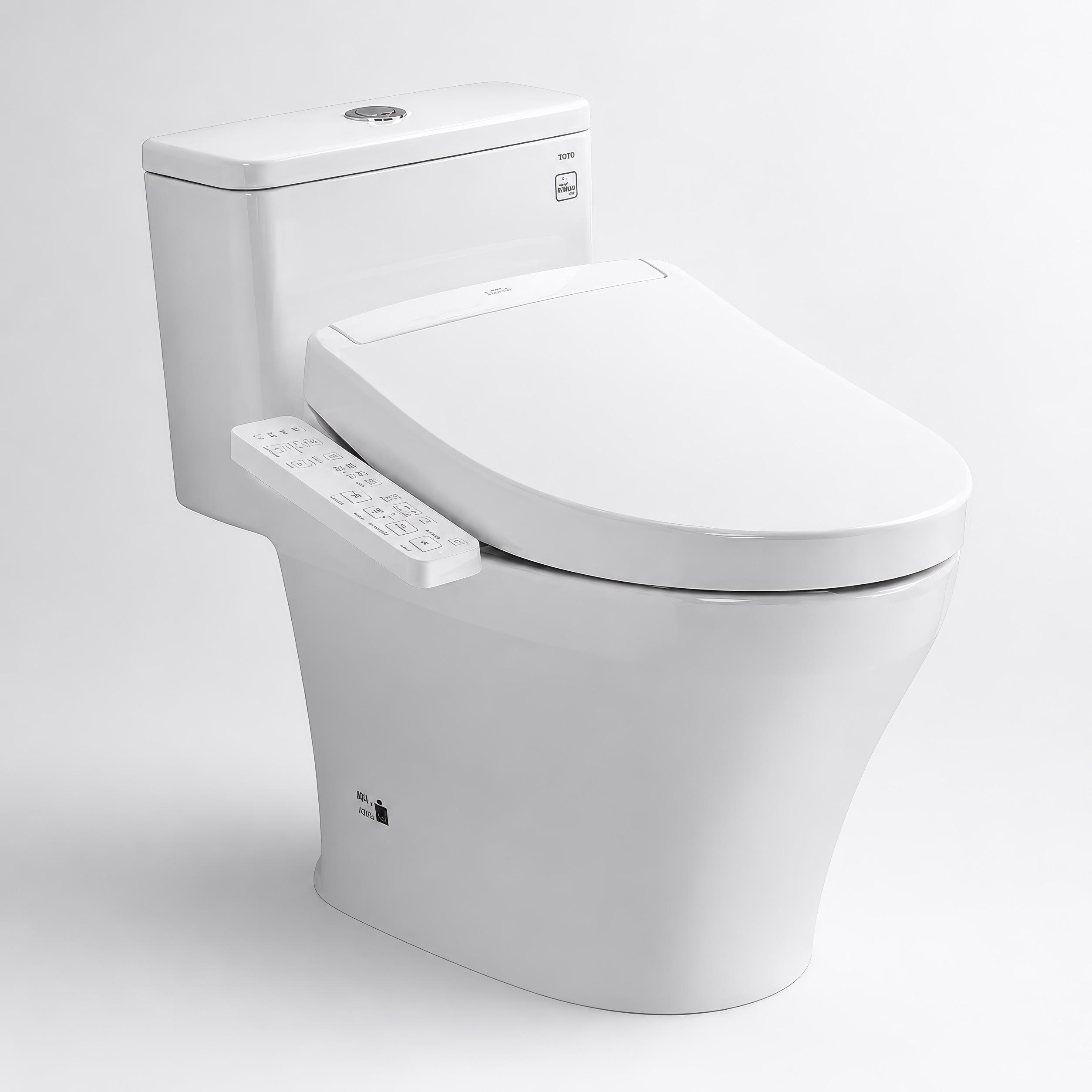 Bồn cầu TOTO MS857CDW24 1 khối nắp điện tử Washlet S2 TCF33461GAA giấu dây