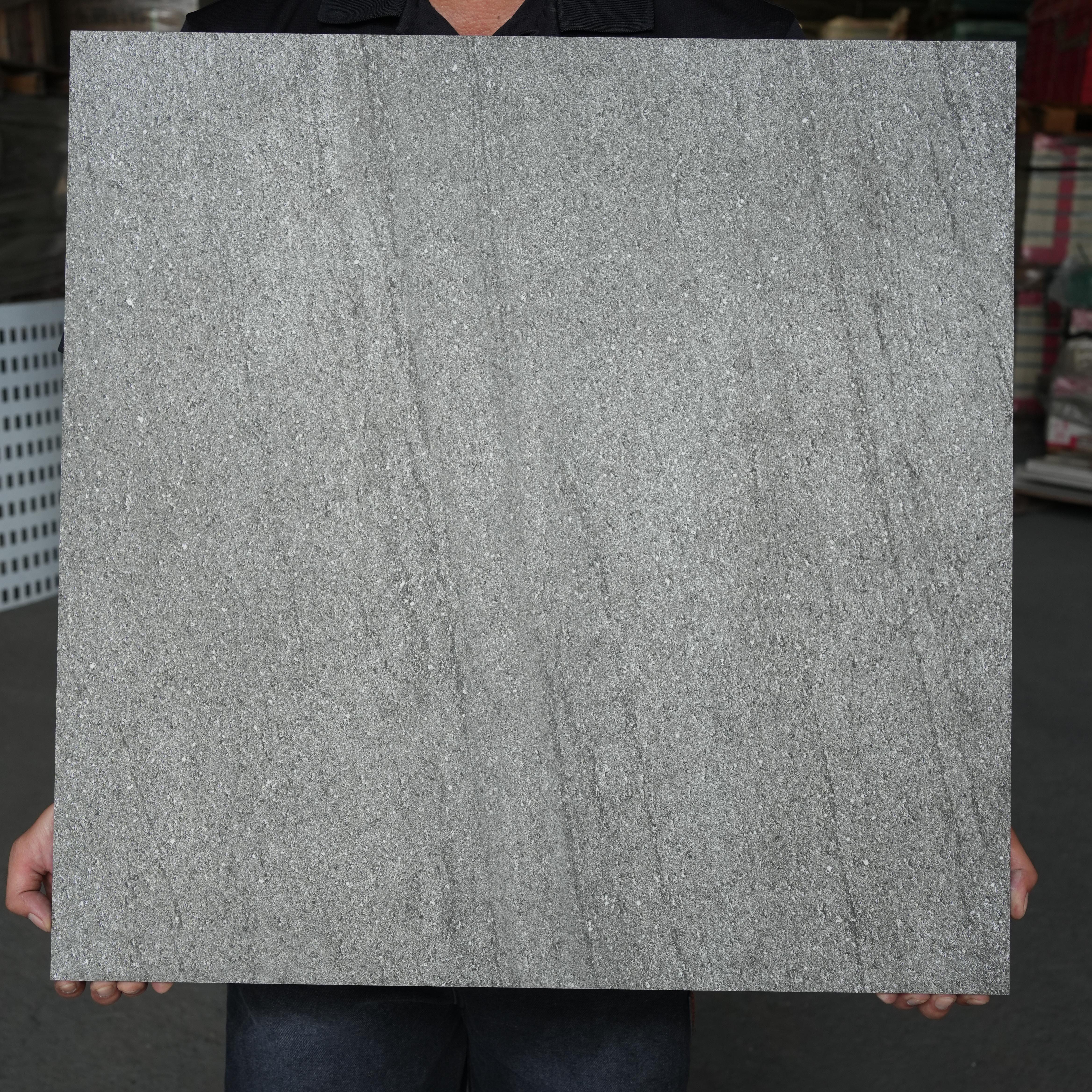 Gạch lát nền Union Mosaic 60x60 KENZODARKGREY(SS)