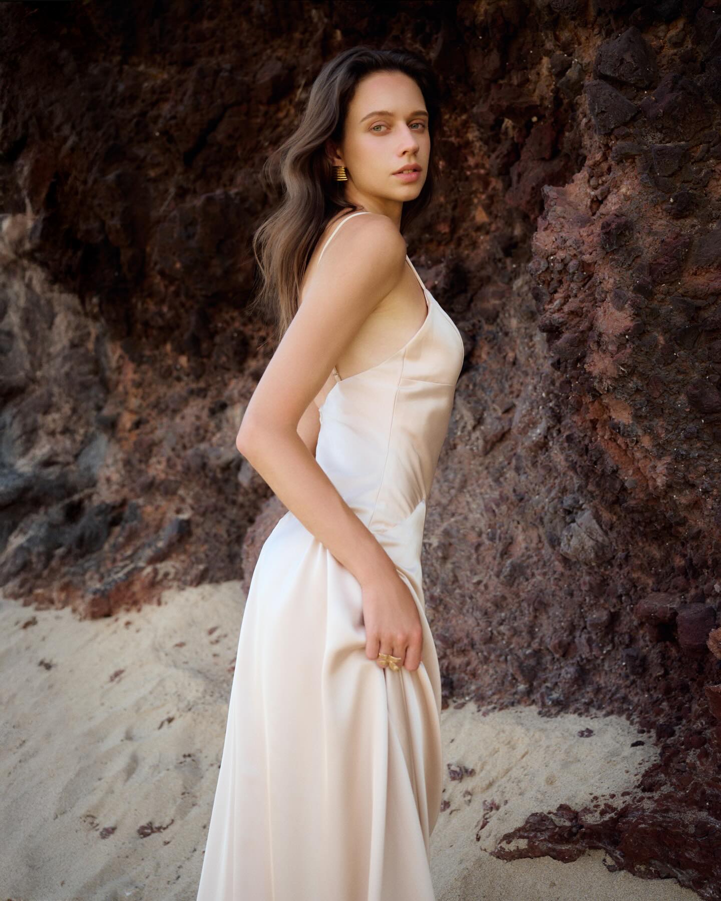 Ivory Open Back Bridal Gown