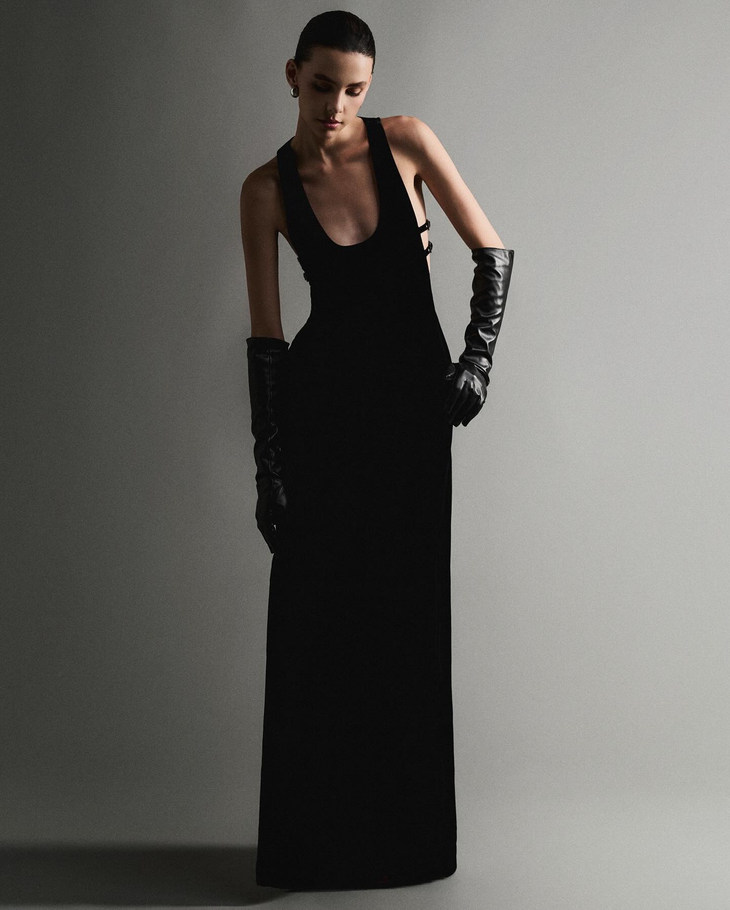 Black Tank Column Dress