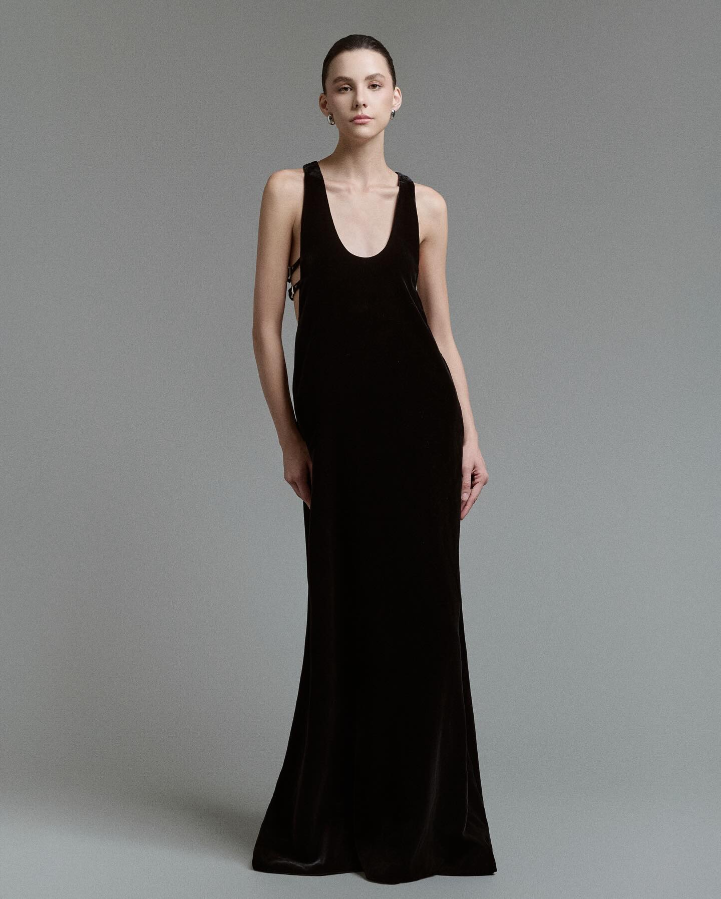 Black Tank Column Dress