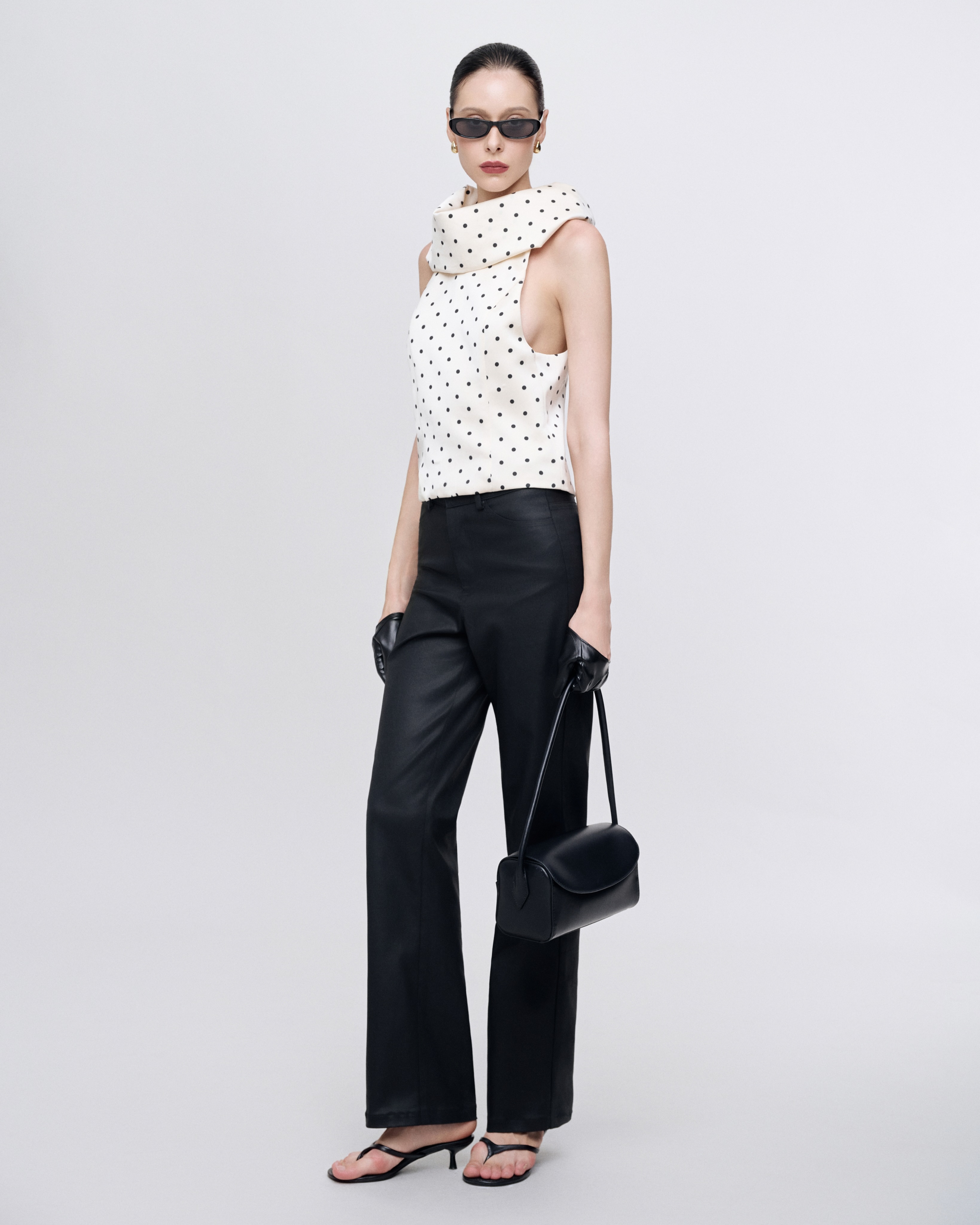 Polka Dot Halter Set